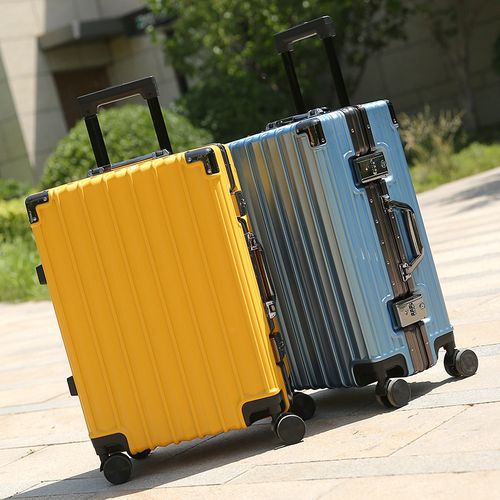 铝框行李箱24寸批发拉杆箱万向轮登机箱20寸密码箱旅行箱卡通旅游